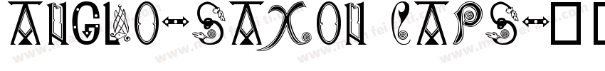 Anglo-Saxon Caps字体转换